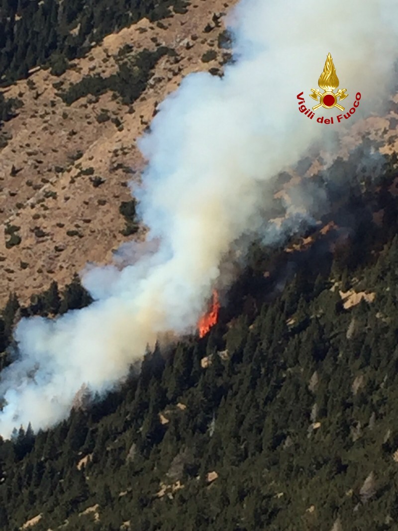 Fuoco sull'Altopiano