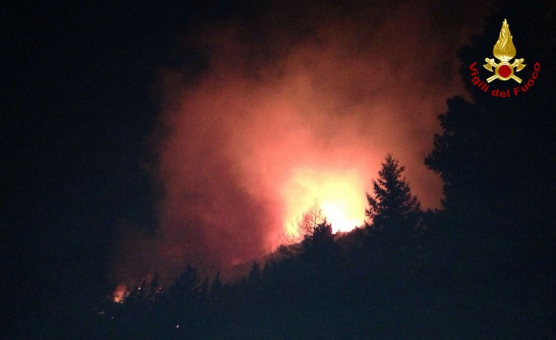 Fuoco sull'Altopiano