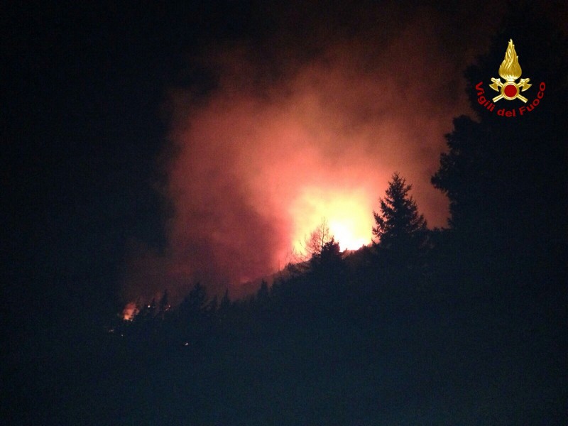 Fuoco sull'Altopiano