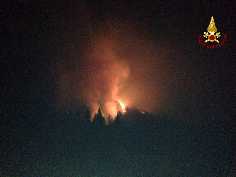 Fuoco sull'Altopiano