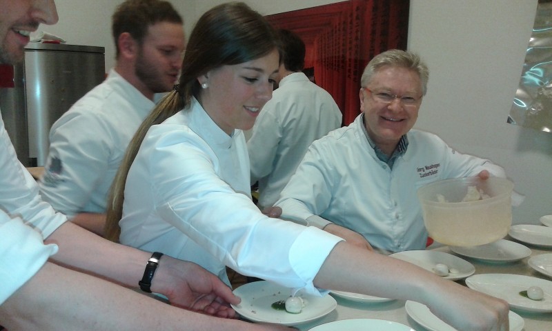 Georg Maushagen in cucina