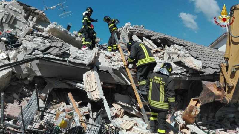 Terremoto, il soccorso del Veneto
