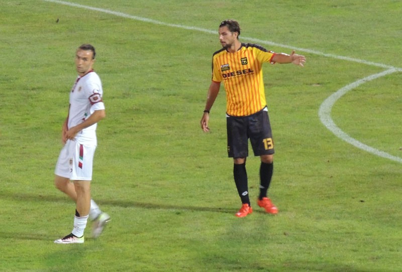 Nicola Pasini, 26 anni, è arrivato quest'estate dalla Pistoiese (foto  Claudia Casarotto)