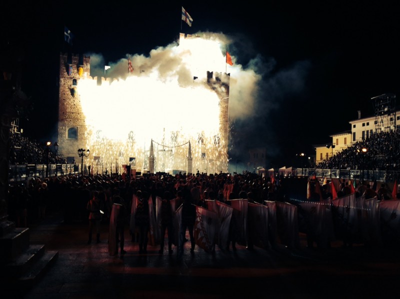 Partita a scacchi di Marostica, spettacolo di emozioni