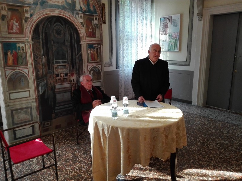 Il prof. Roberto Filippetti e mons. Valentino Cocco
