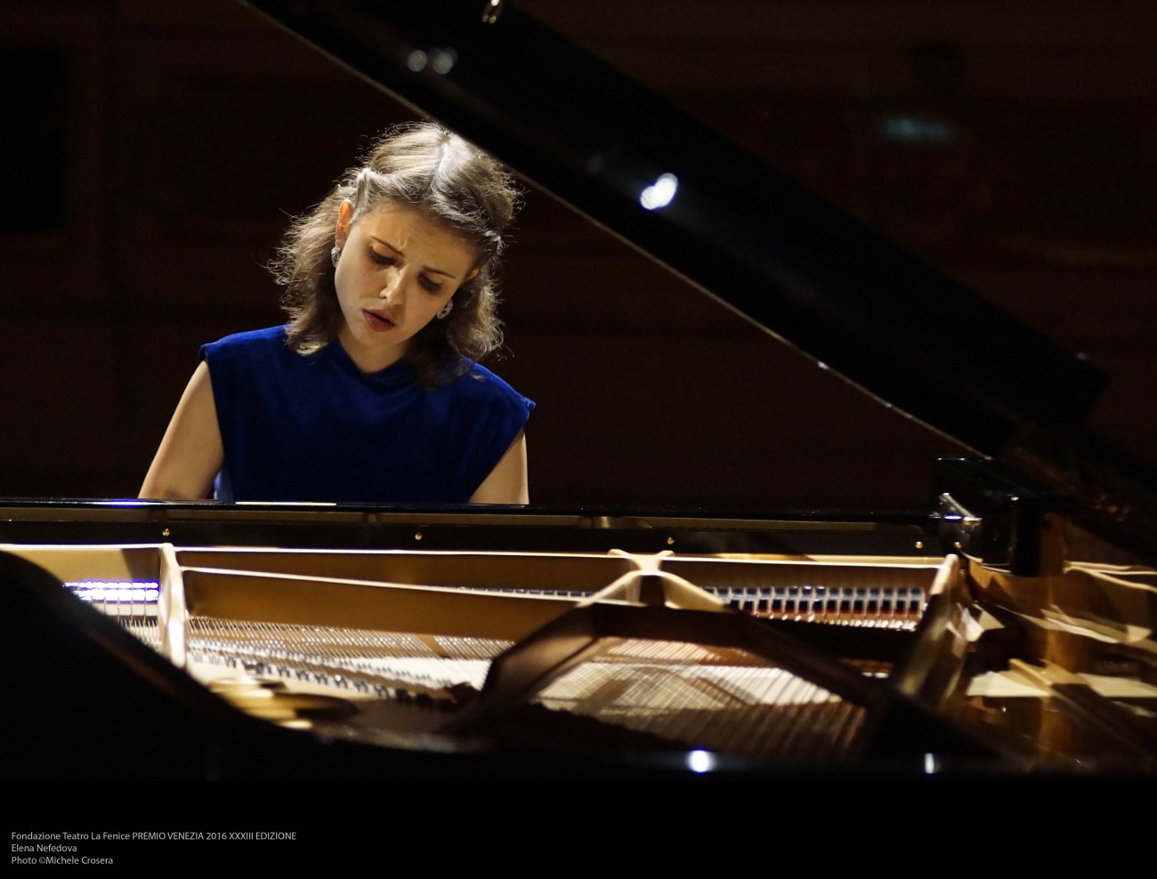 La giovane pianista Elena Nefedova questa sera al Chiostro del Museo Civico per Operaestate