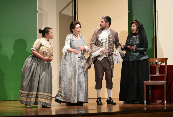 Goldoni, con Sale e Pepe