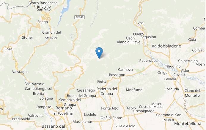 Terremoto sotto il Grappa, paura nel Bassanese