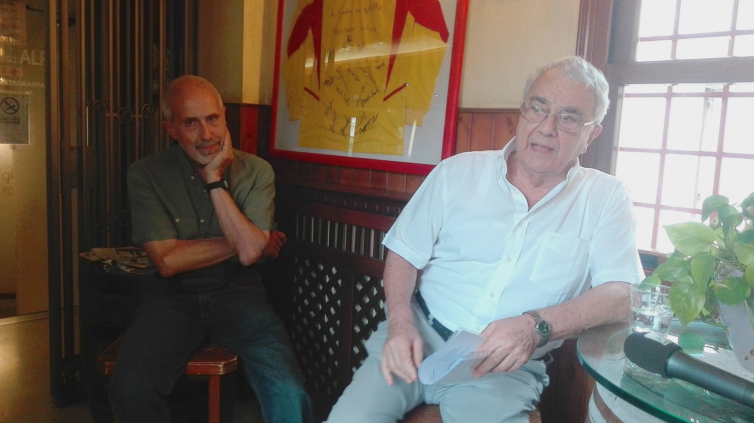 Un Pino in piena