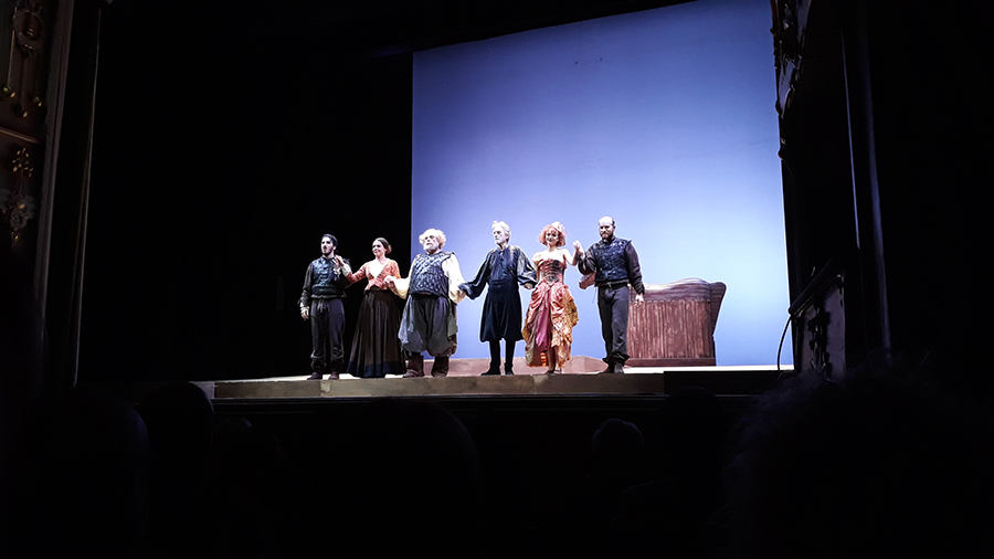 A cavalcare con Falstaff