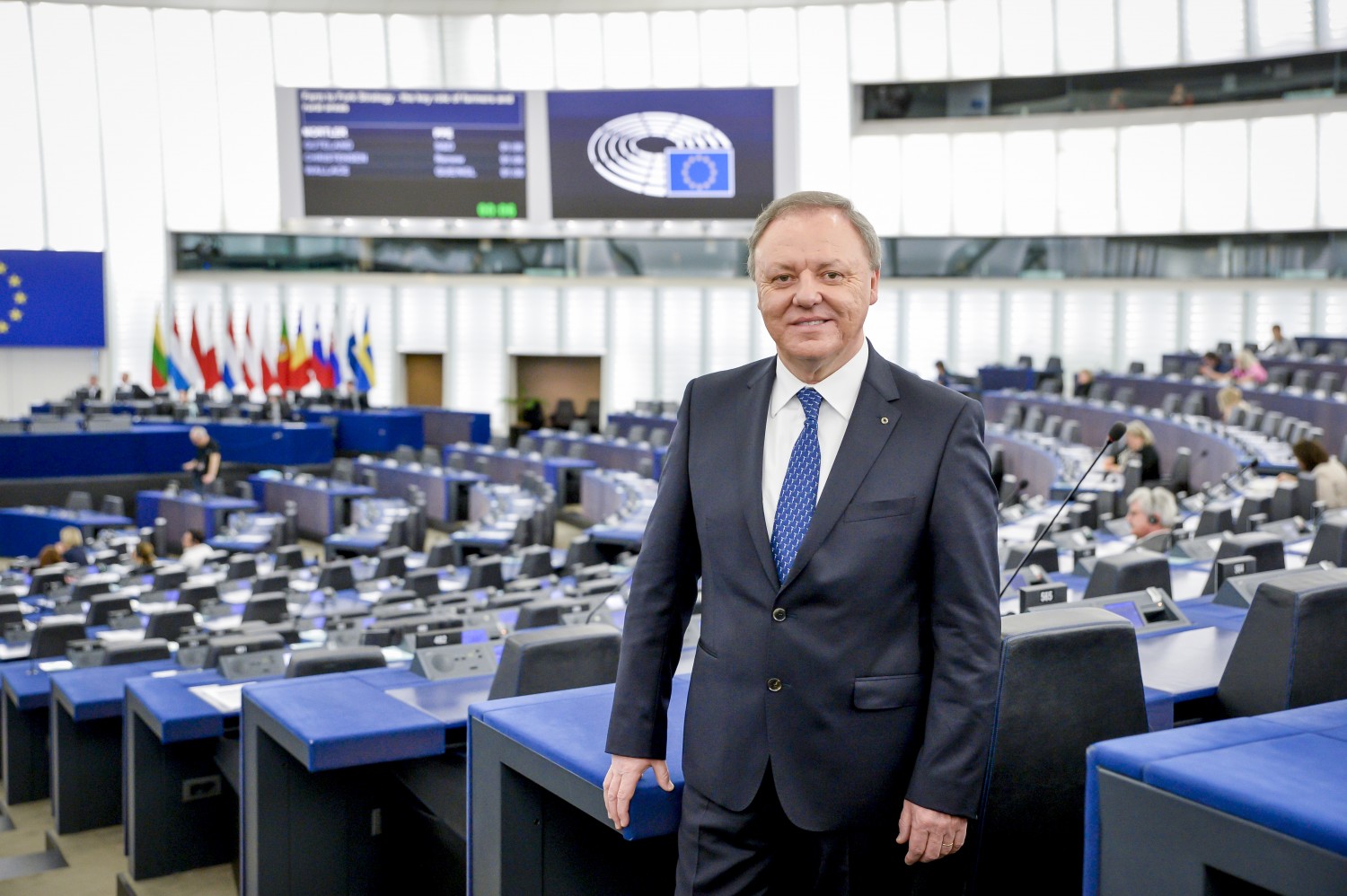 L'on. Sergio Berlato, europarlamentare del Gruppo ECR-Conservatori e Riformisti Europei