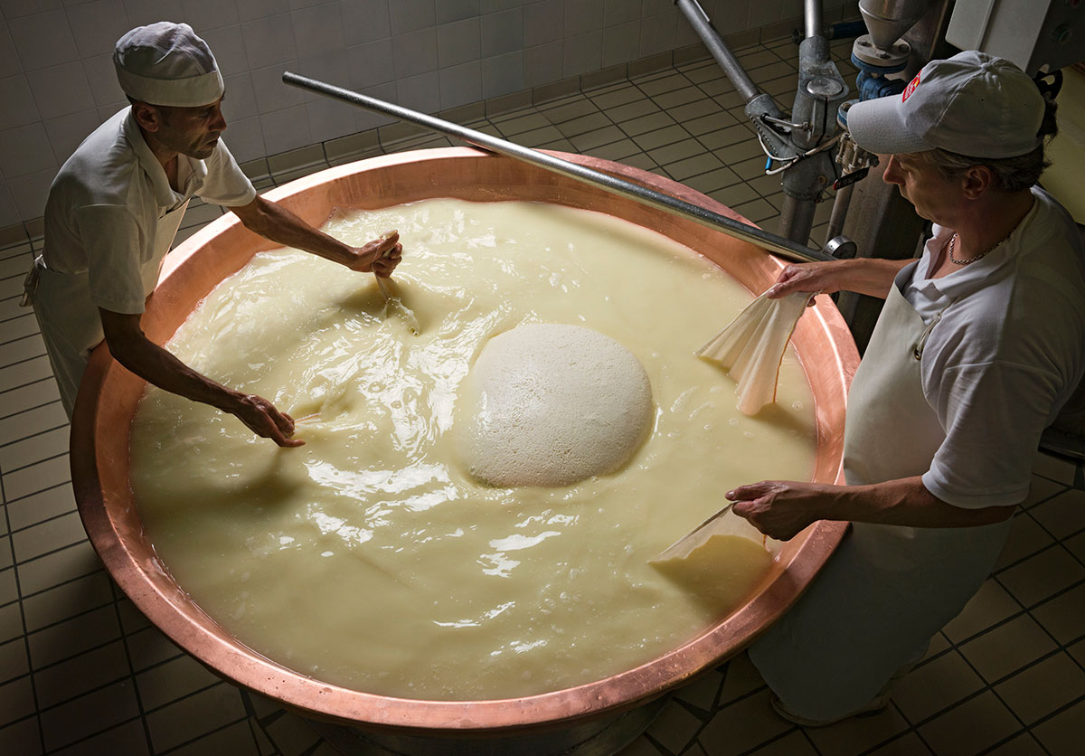 Lavorazione Asiago