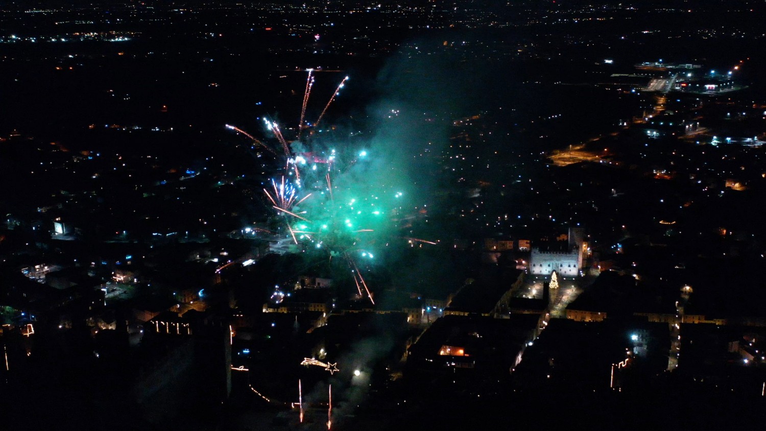 Capodanno a Marostica, dal Castello Superiore spettacolari fuochi d’artificio a sorpresa