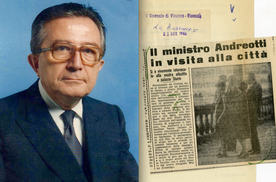Andreotti sul Ponte