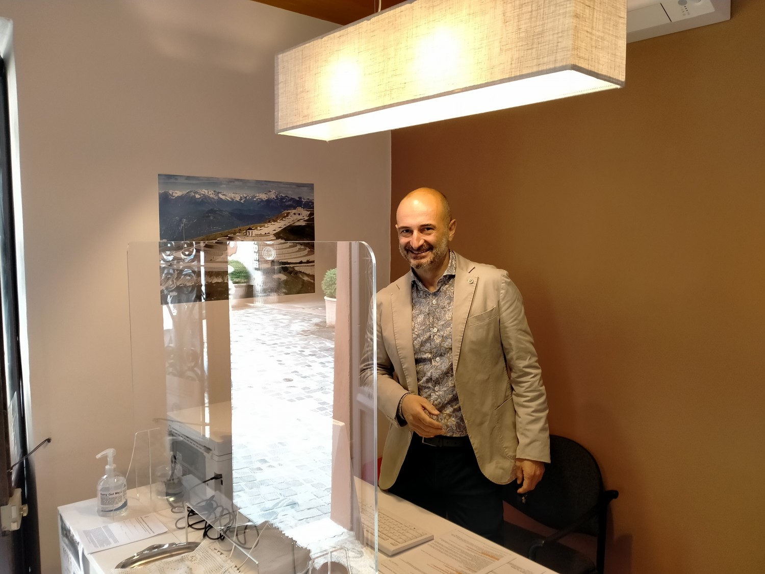 Riccardo Torre al...desk