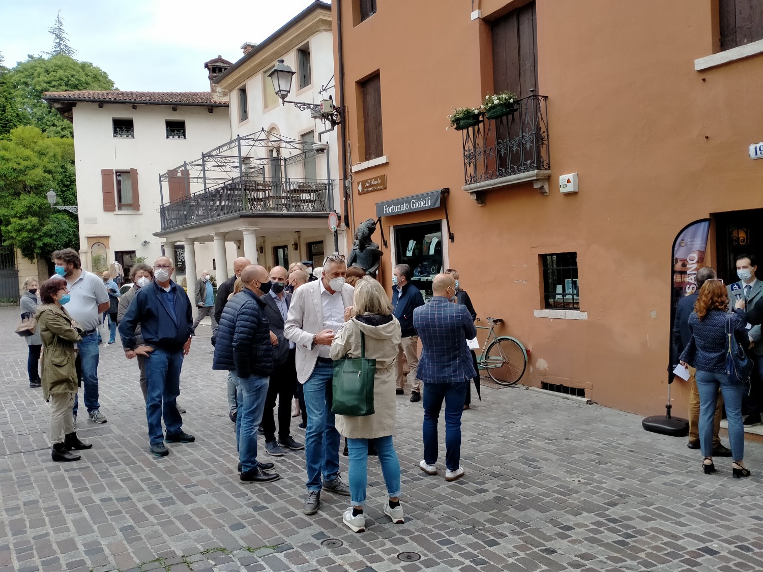 Prima dell'inaugurazione