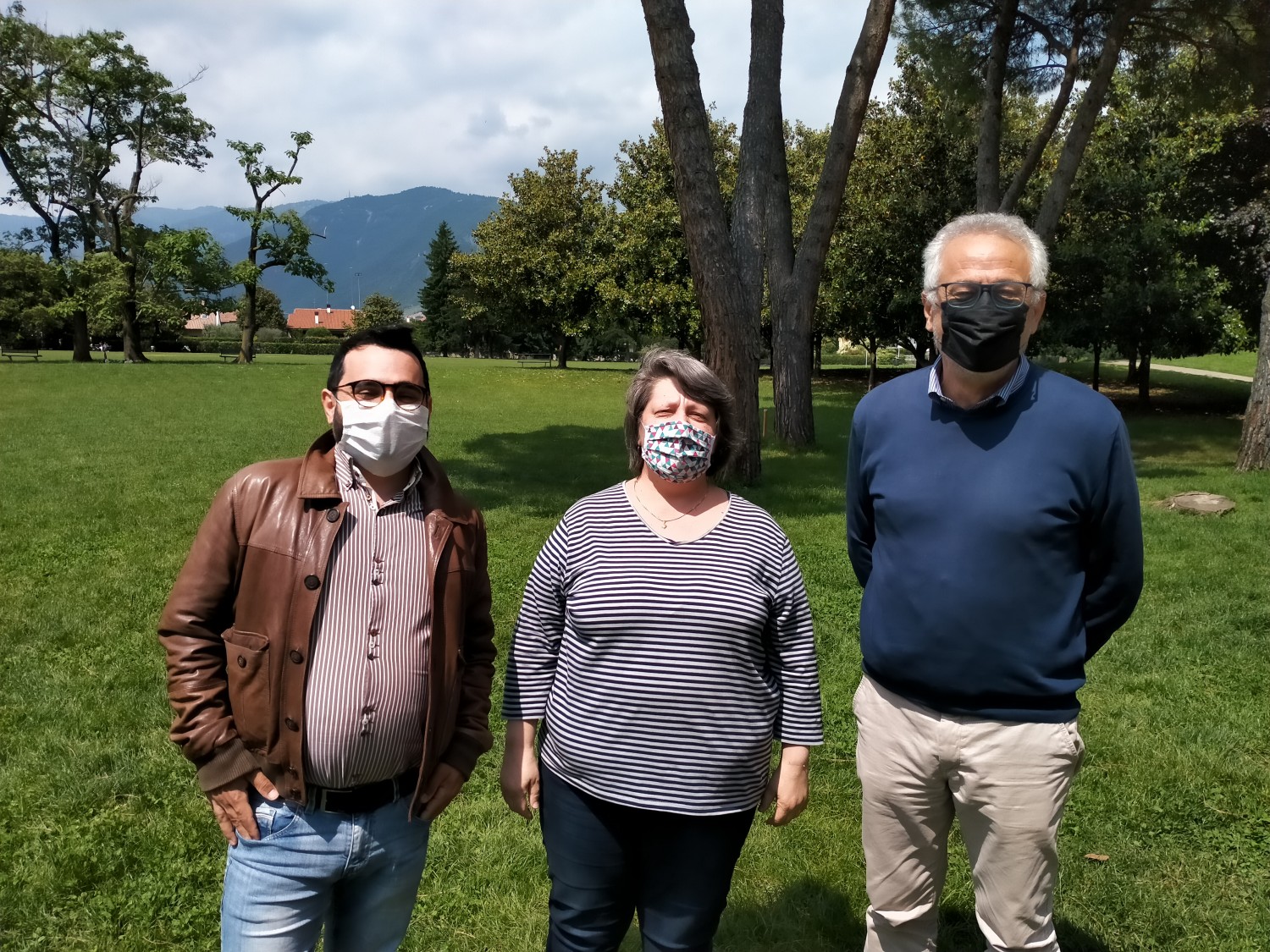 Paolo Retinò, Erica Fontana e Oscar Mazzocchin