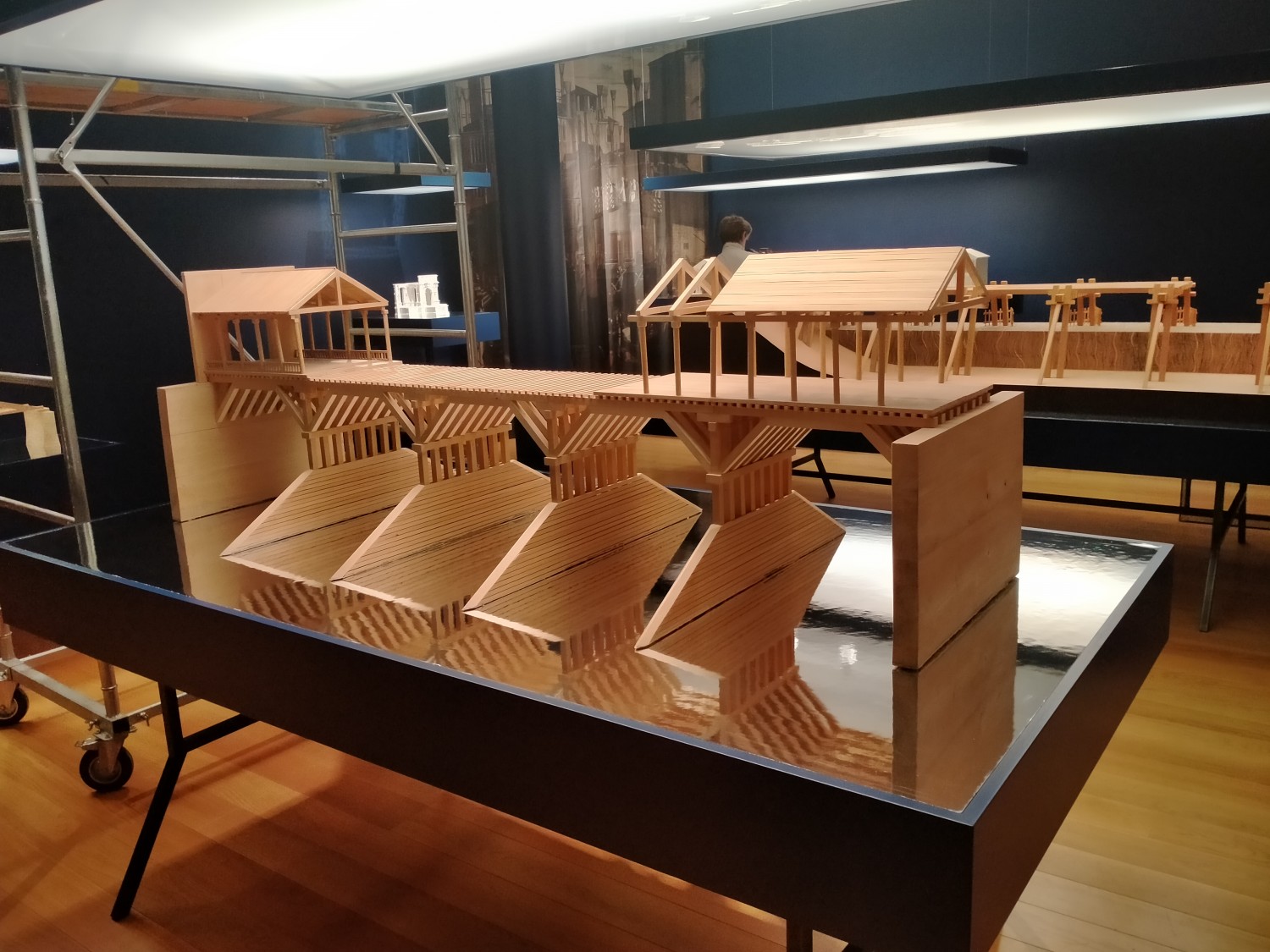 Bassanonet.it - Modello del ponte palladiano di Bassano in legno