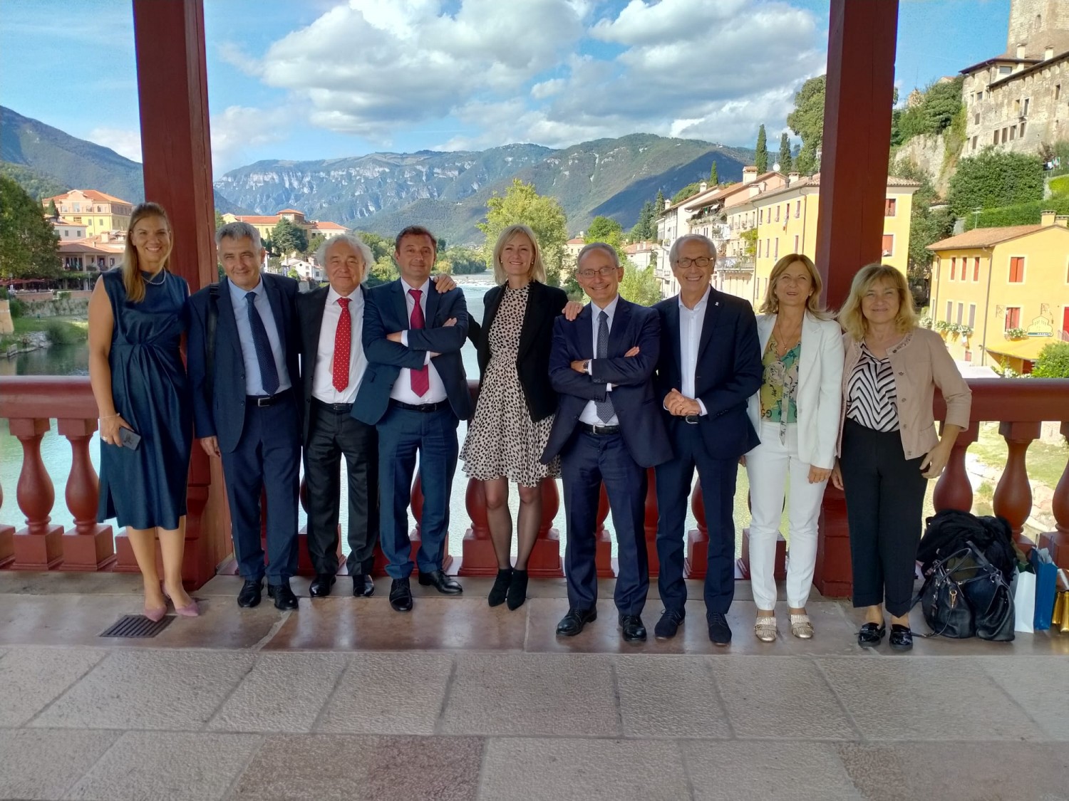 Gruppo sul Ponte