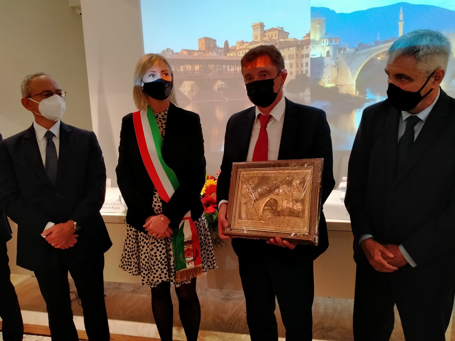L'omaggio di Mostar a Bassano