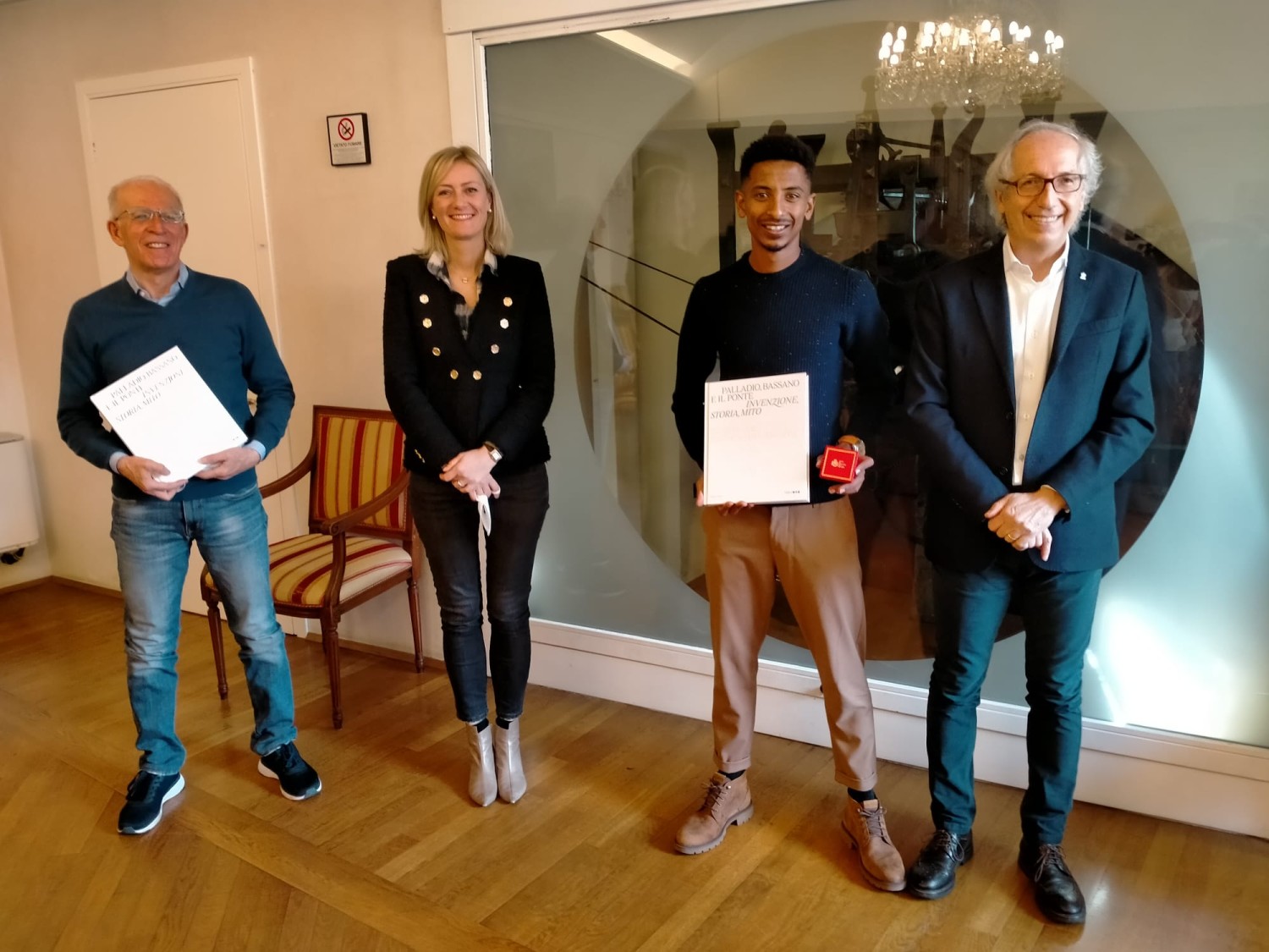 Vittorio Fasolo, Elena pavan, Eyob Faniel e Mariano Scotton