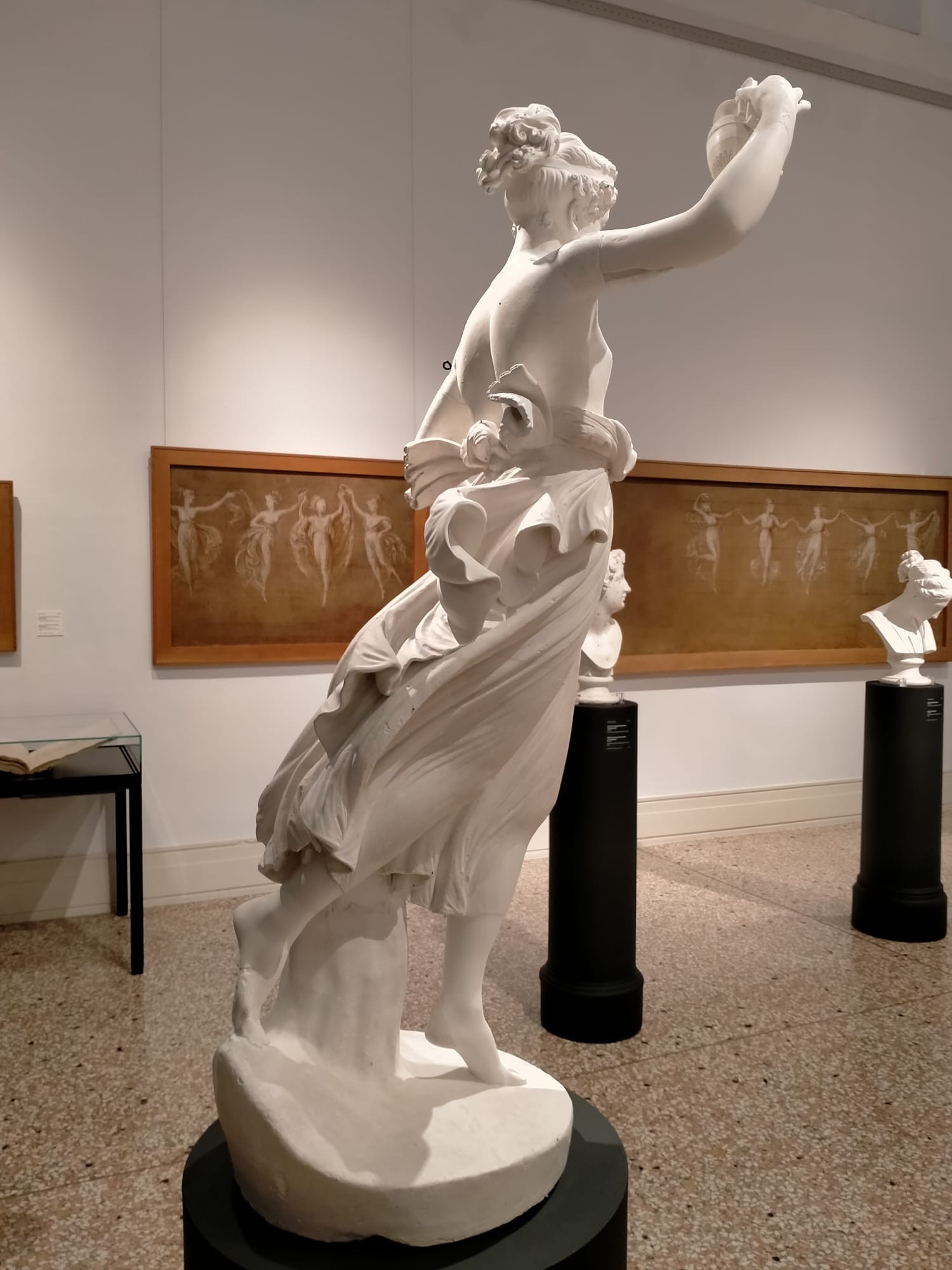 Antonio Canova, Ebe, modello in gesso (1817). Bassano, Museo Civico