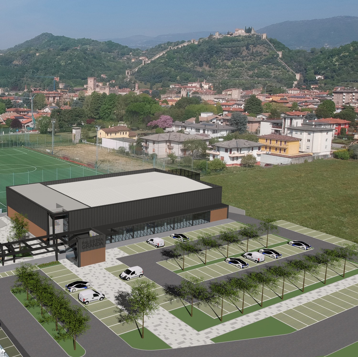 Un rendering dello studio di fattibilità