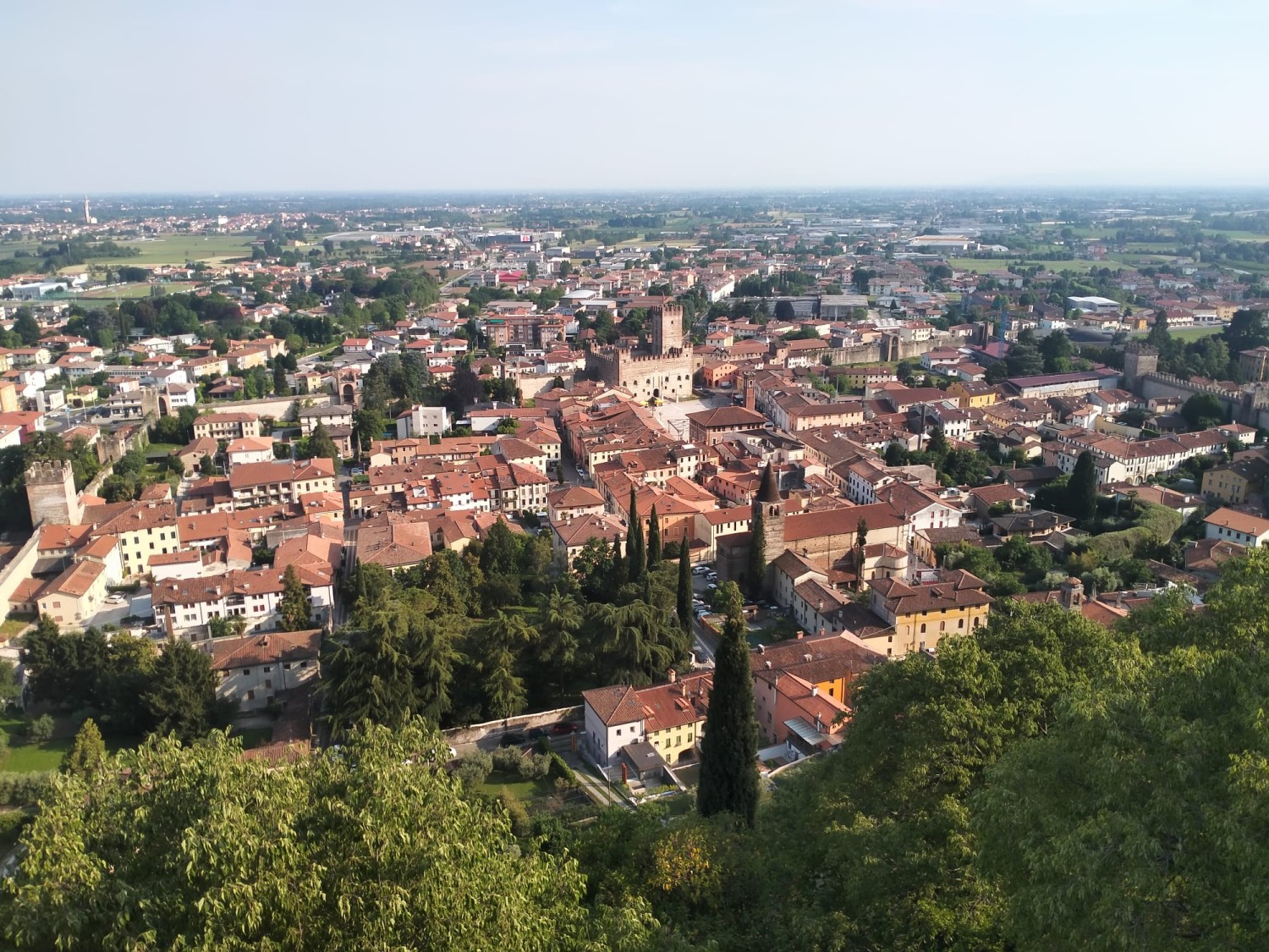 Veduta dalla cima del Torresin