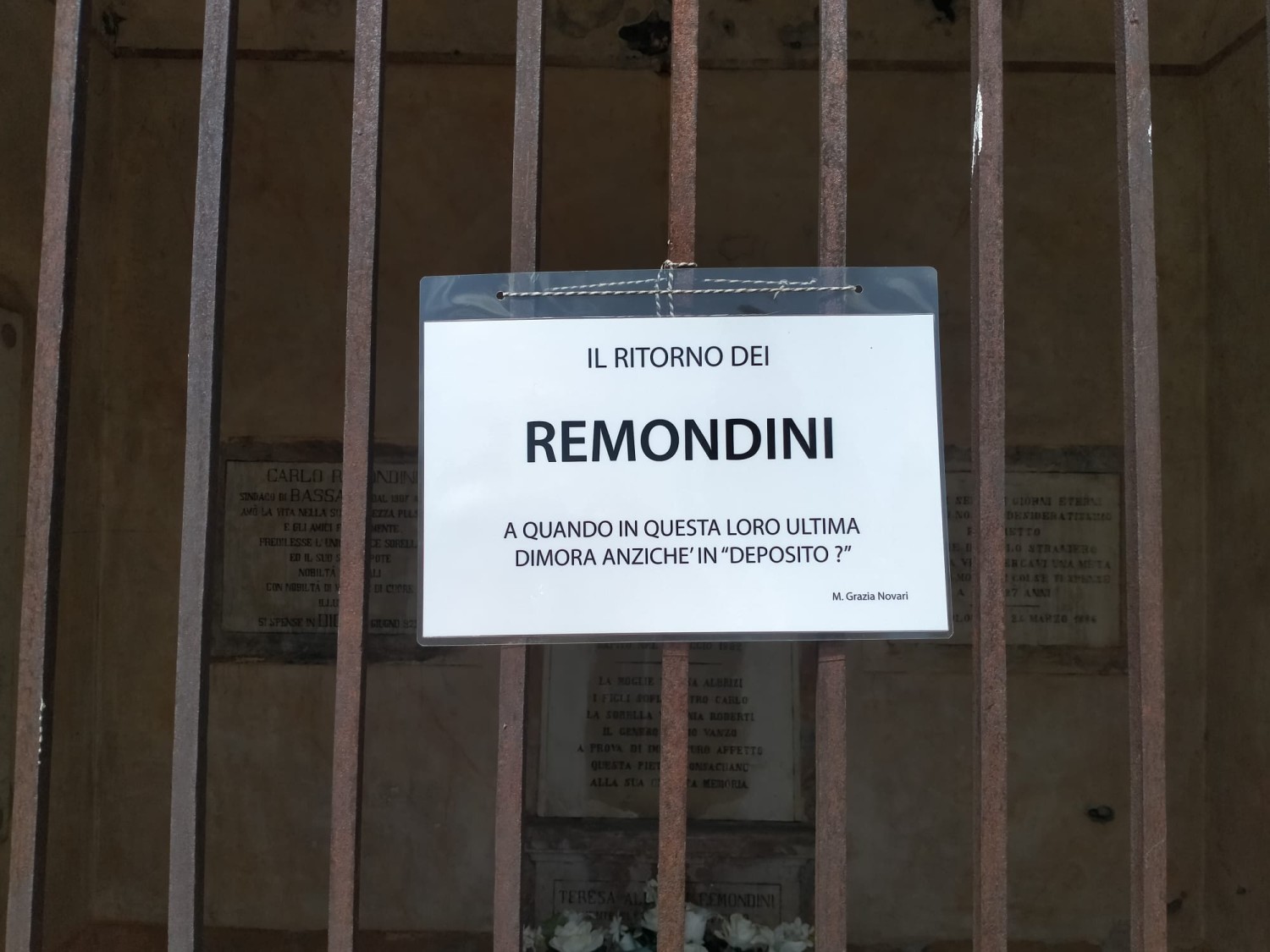 Silenzio di tomba