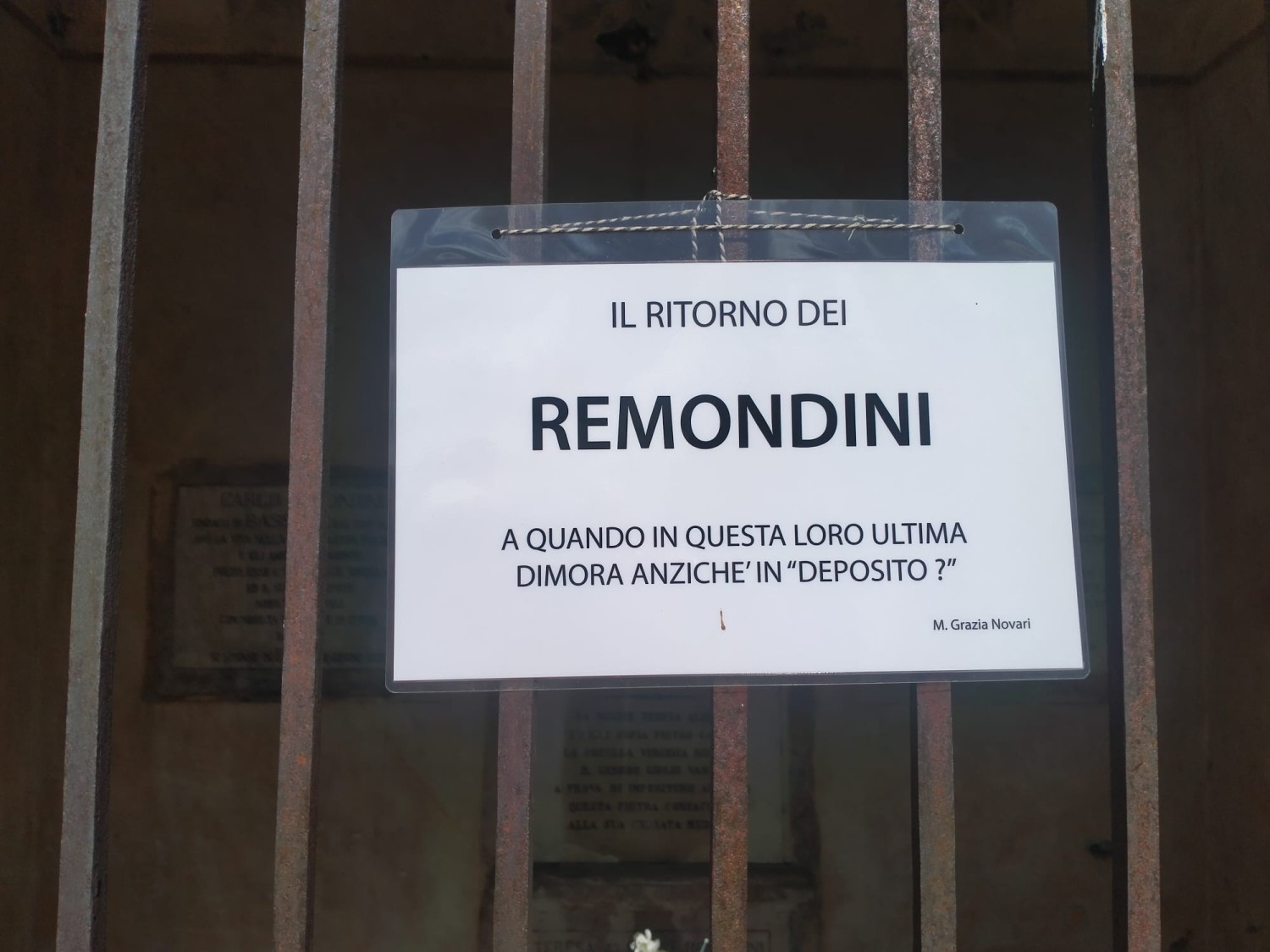 Silenzio di tomba