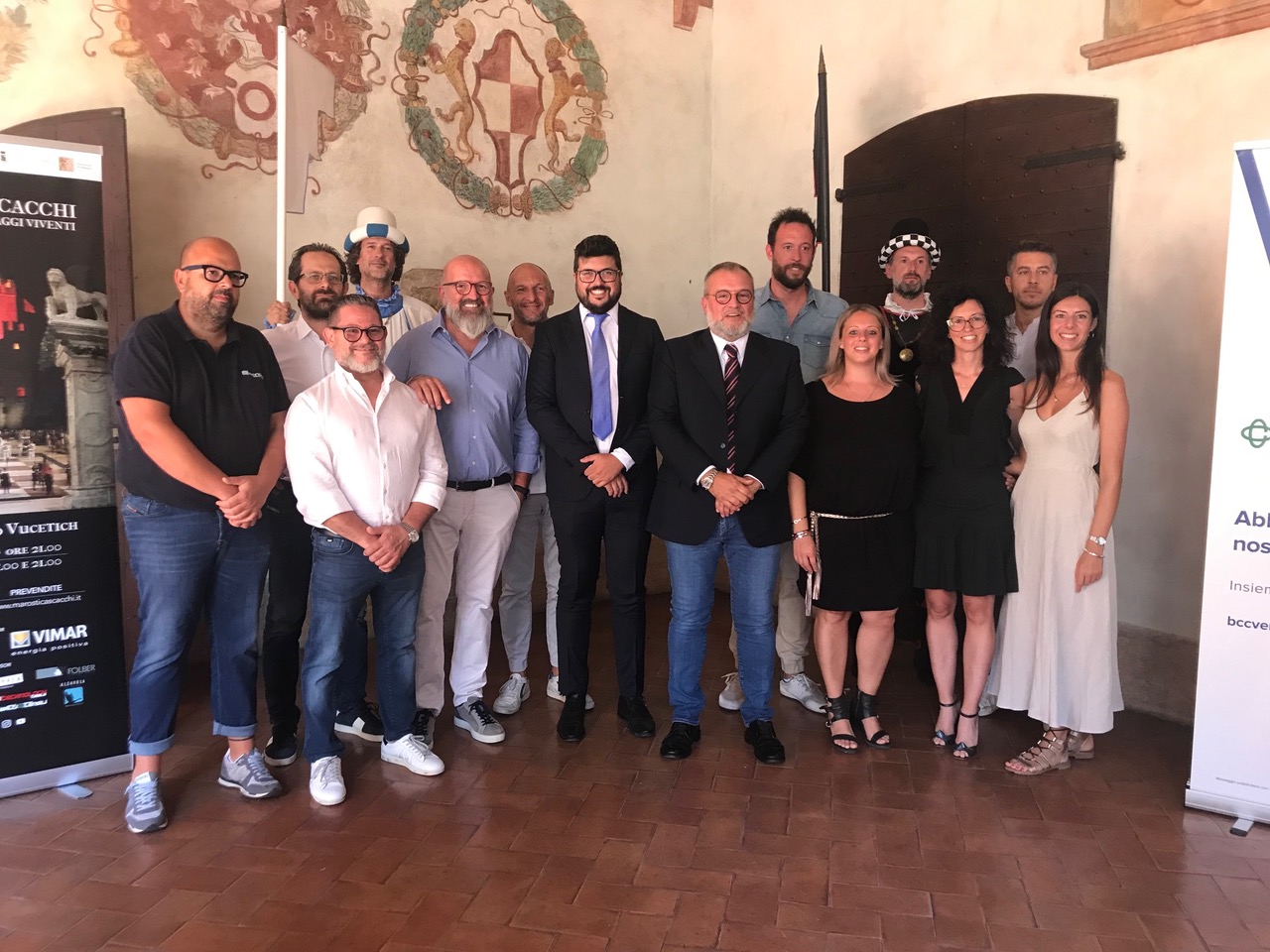 Foto di gruppo consiglio Pro Marostica