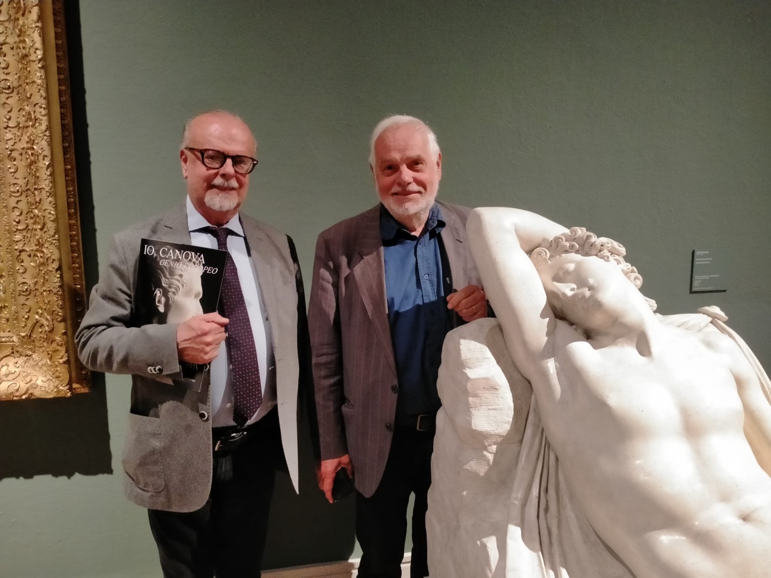 I curatori Mario Guderzo e Giuseppe Pavanello