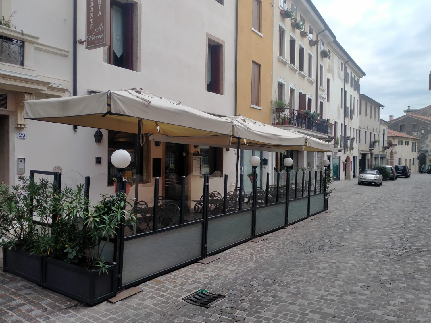 Il luogo del concitato arresto
