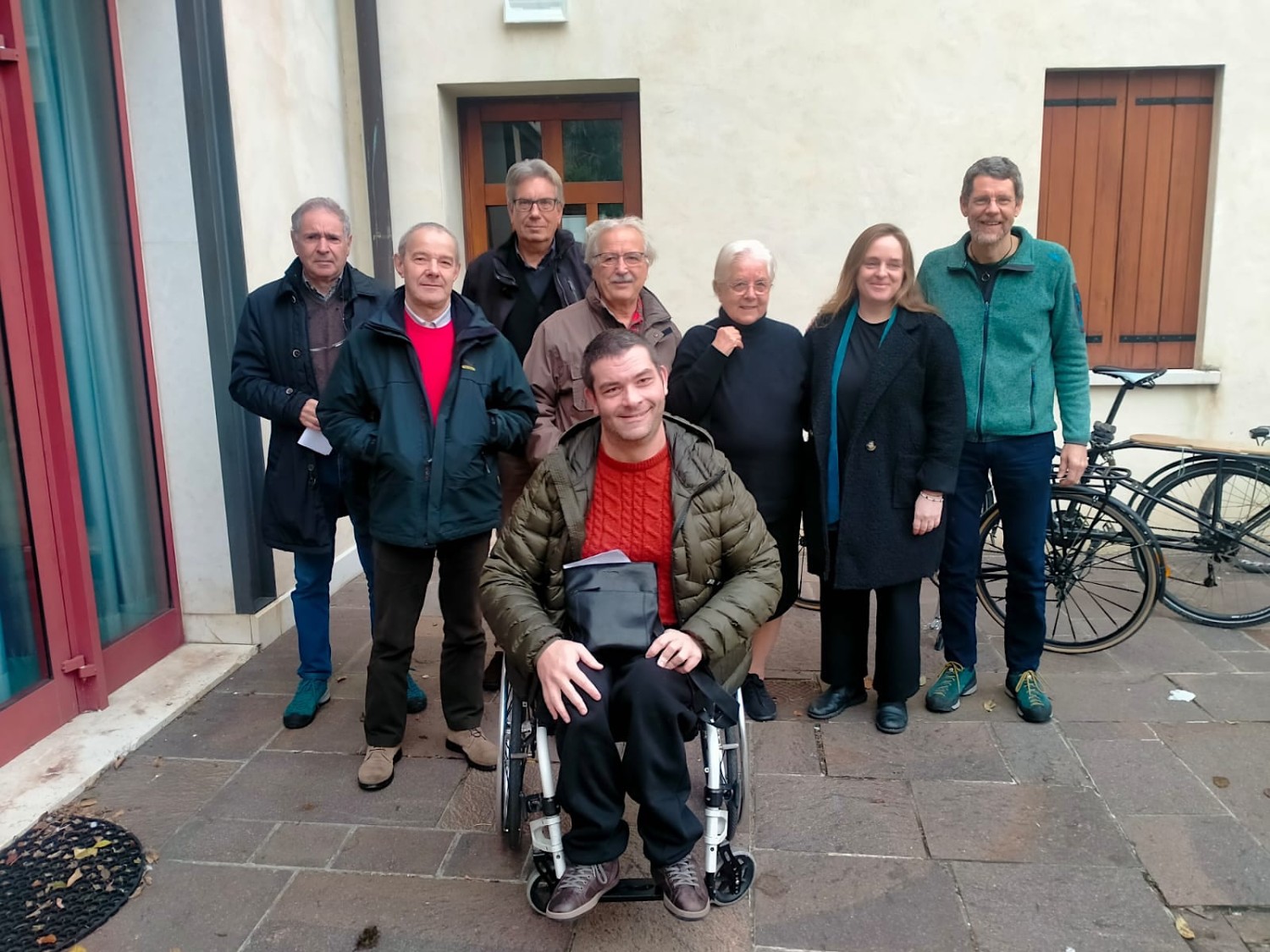 I rappresentanti delle associazioni presenti alla conferenza stampa (foto Alessandro Tich)