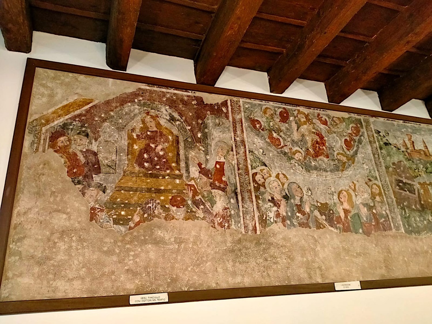 Affreschi del '400 del refettorio