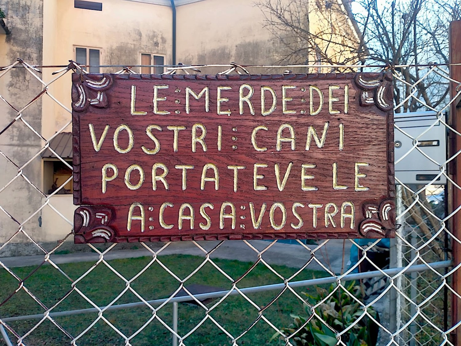 A gentile richiesta