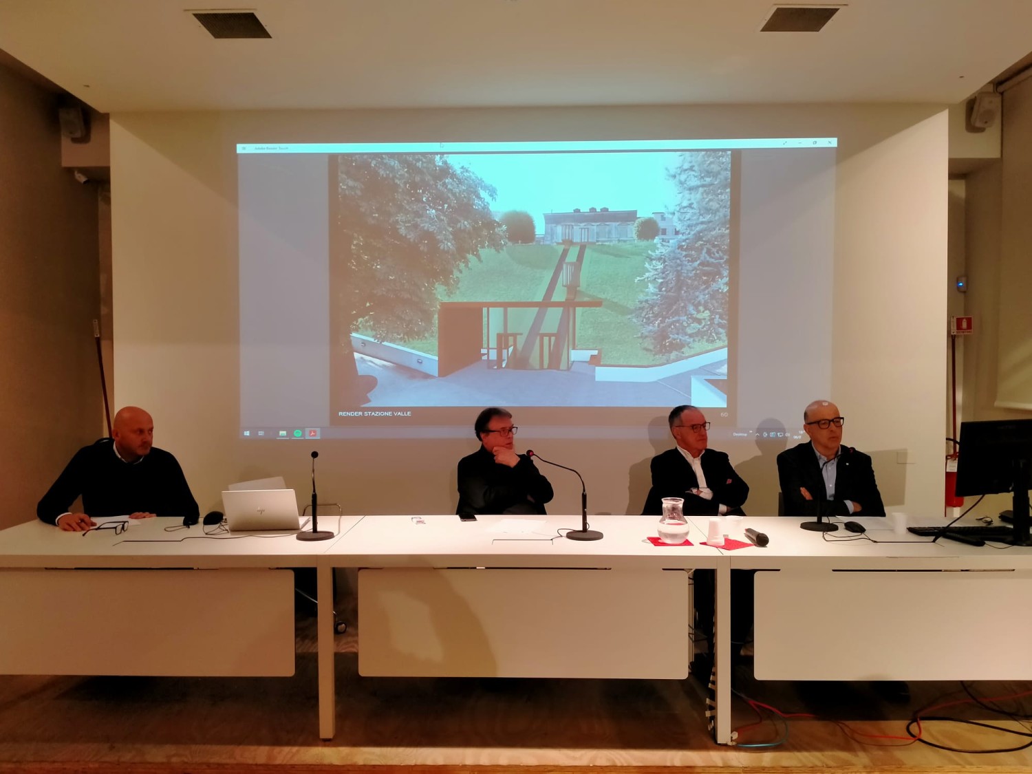 La presentazione del progetto definitivo in sala Chilesotti