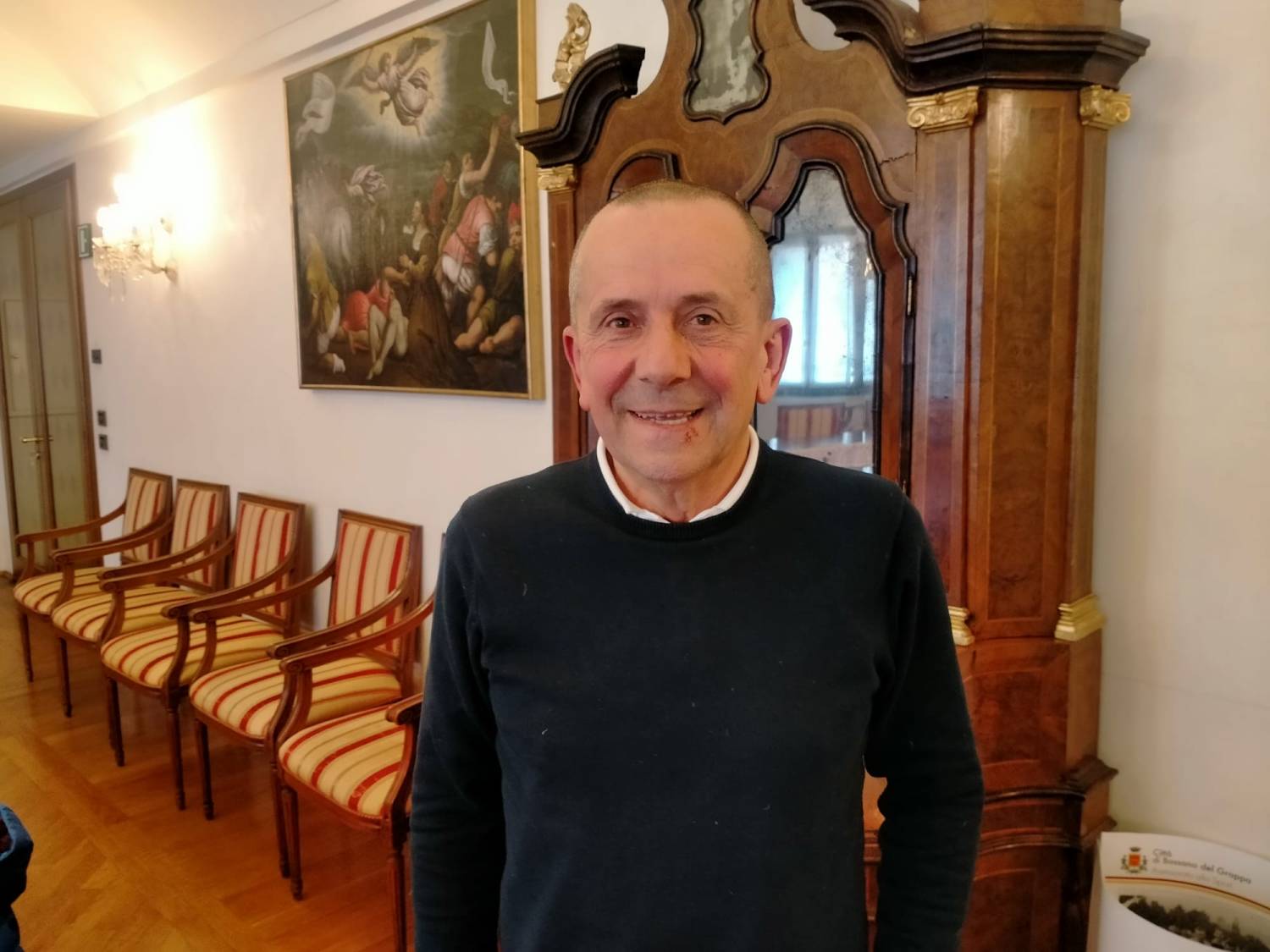 Claudio Mazzocco, assessore alla Sicurezza (foto Alessandro Tich)