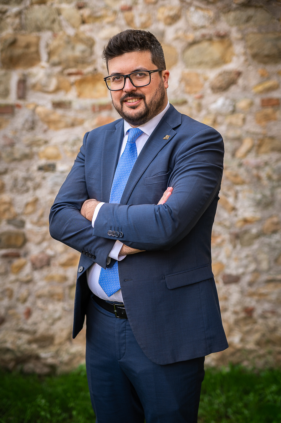 Il candidato sindaco Matteo Mozzo
