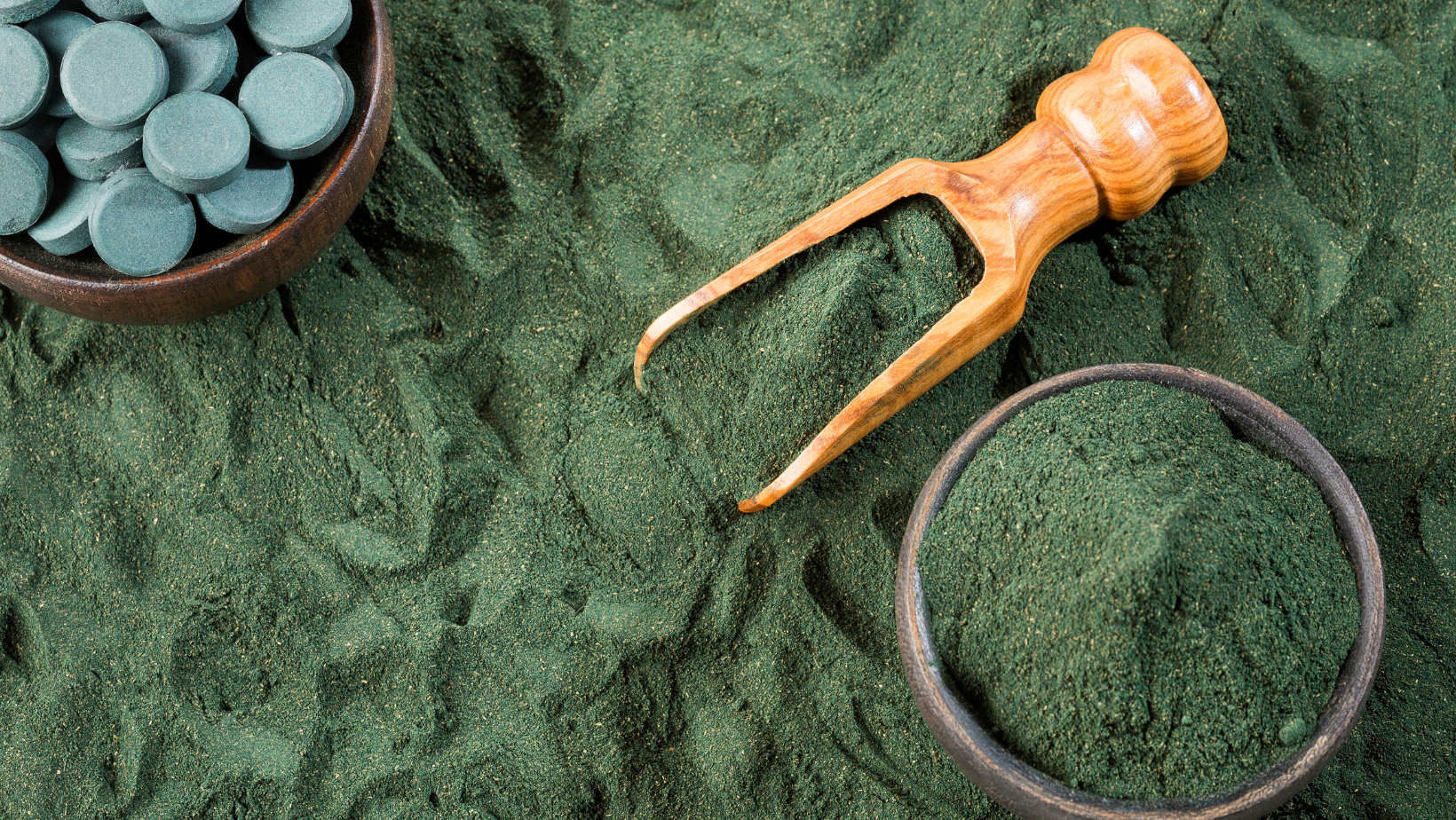 La polvere verde azzurra che tira su