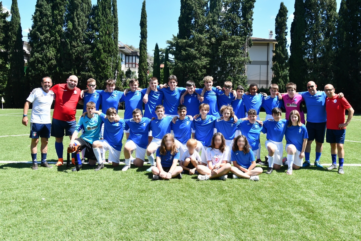 La Squadra Giovanissimi del San Lazzaro Santa Croce . Foto Dario Vanin