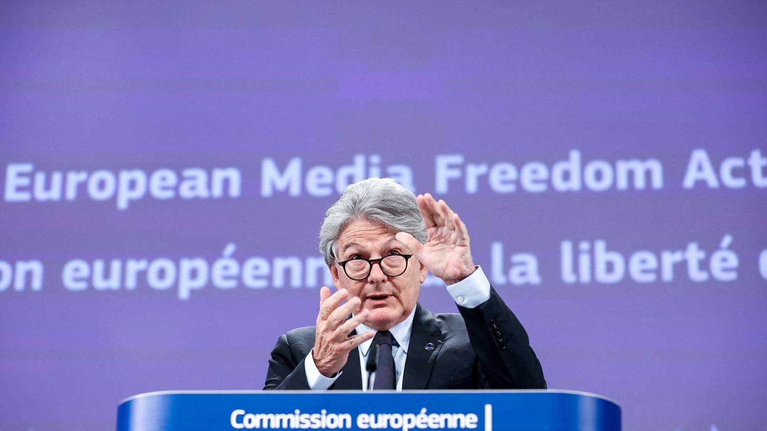 Nell'ambito del processo di Allargamento dell'Unione europea, la garanzia della libertà dei media è definita "un indicatore chiave della disponibilità di un paese a diventare parte dell'UE. (Foto: Kenzo Tribouillard/AFP/Ritzau Scanpix)