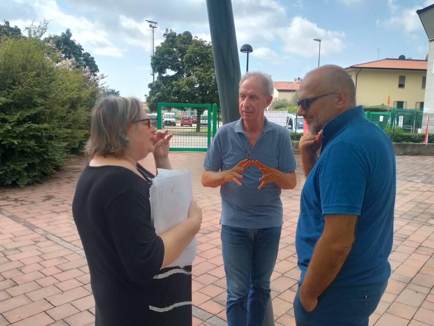 Lara Bosi, Antonio Guglielmini e Roberto Campagnolo