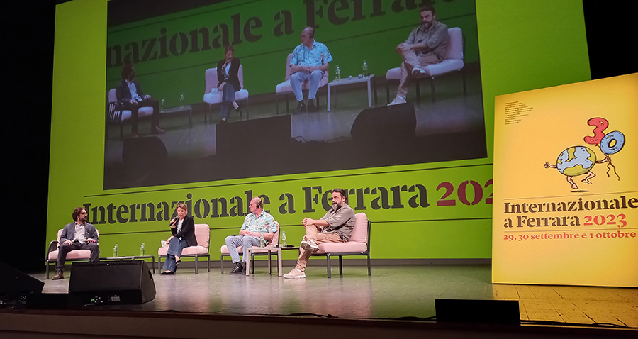 Lorenzo Tugnoli, Marta Serafini, Michiel Hoffman e Francesco Strazzari