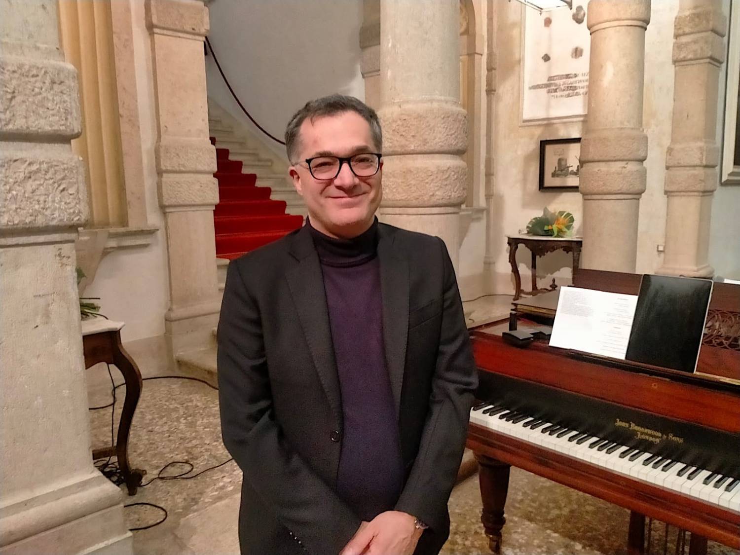Il pianista Damiano Lazzaron