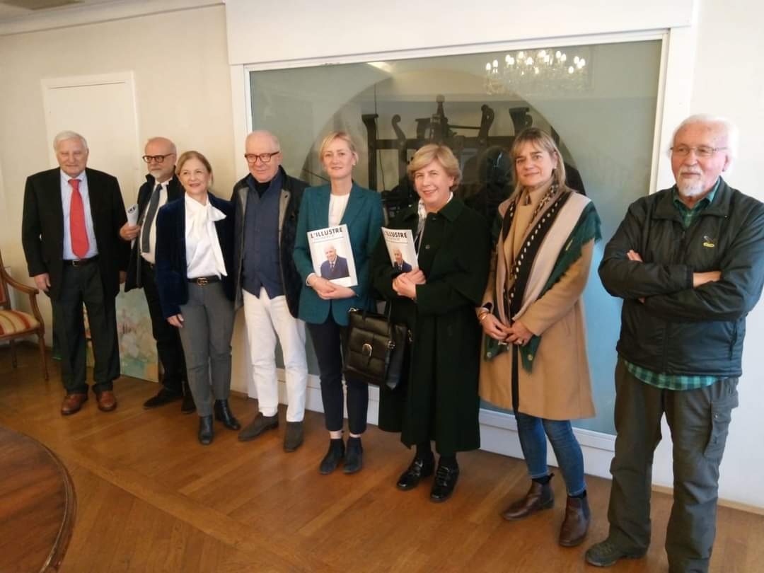 I partecipanti alla conferenza stampa (da Facebook / Città di Bassano del Grappa)