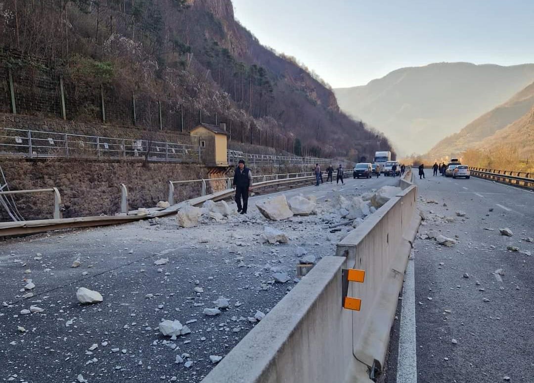 Strada franando
