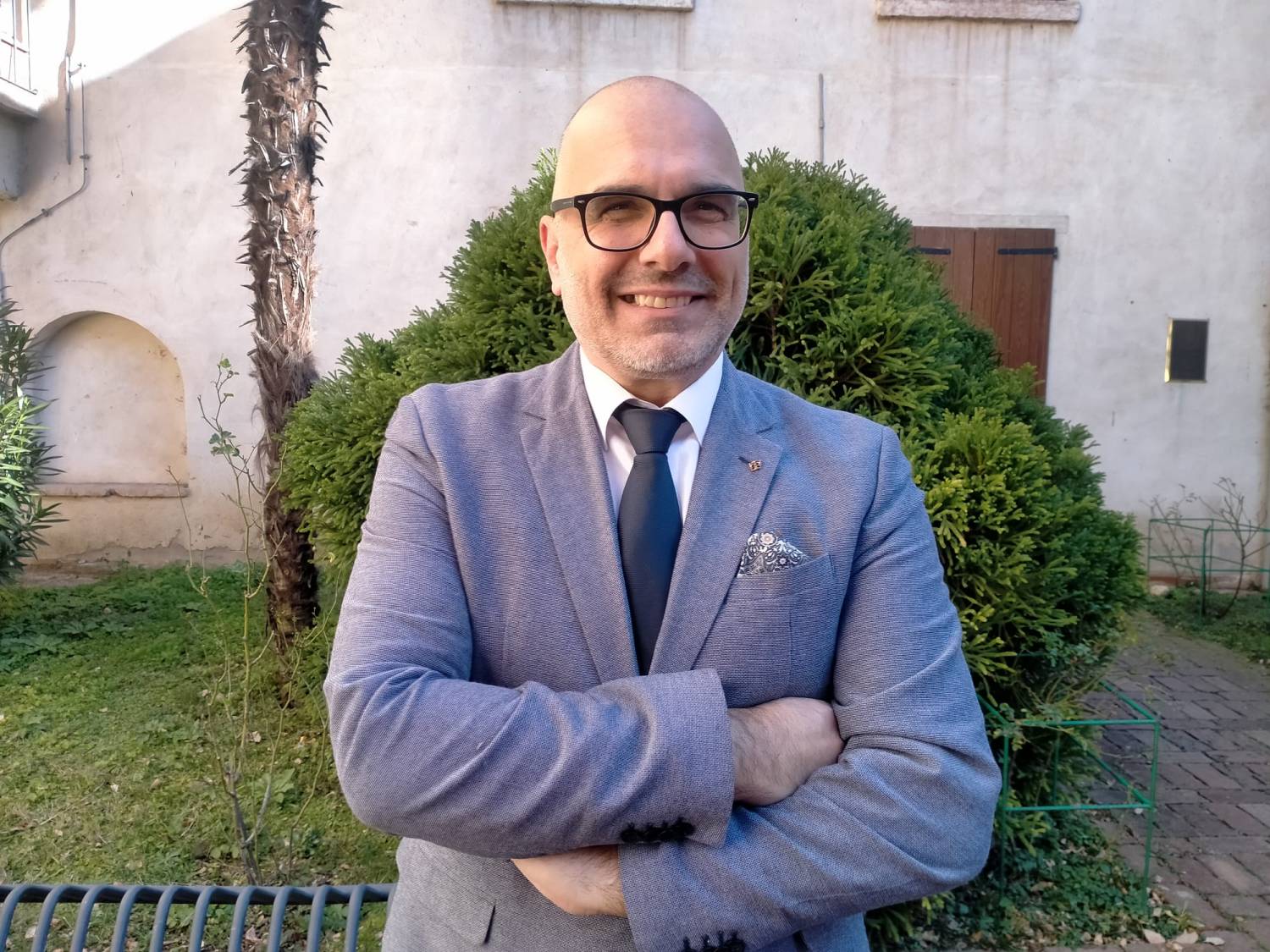 Il candidato sindaco Roberto Campagnolo
