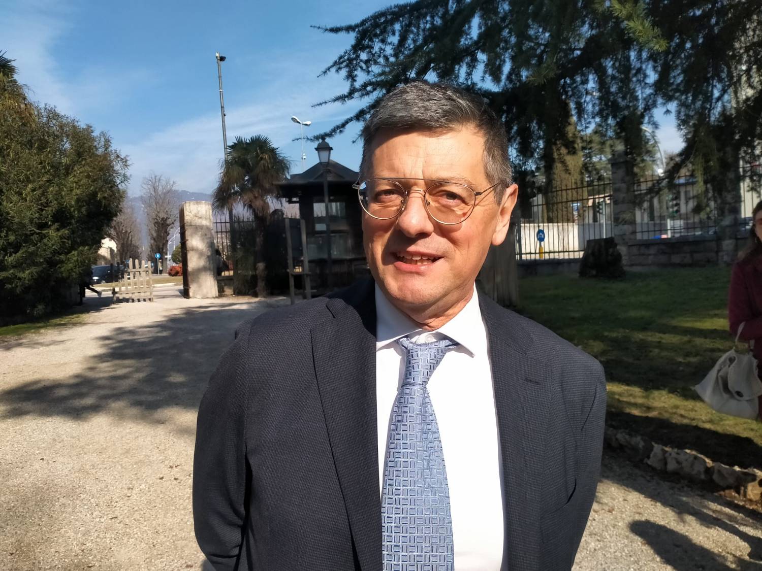 Il candidato sindaco di Impegno per Bassano Roberto Marin