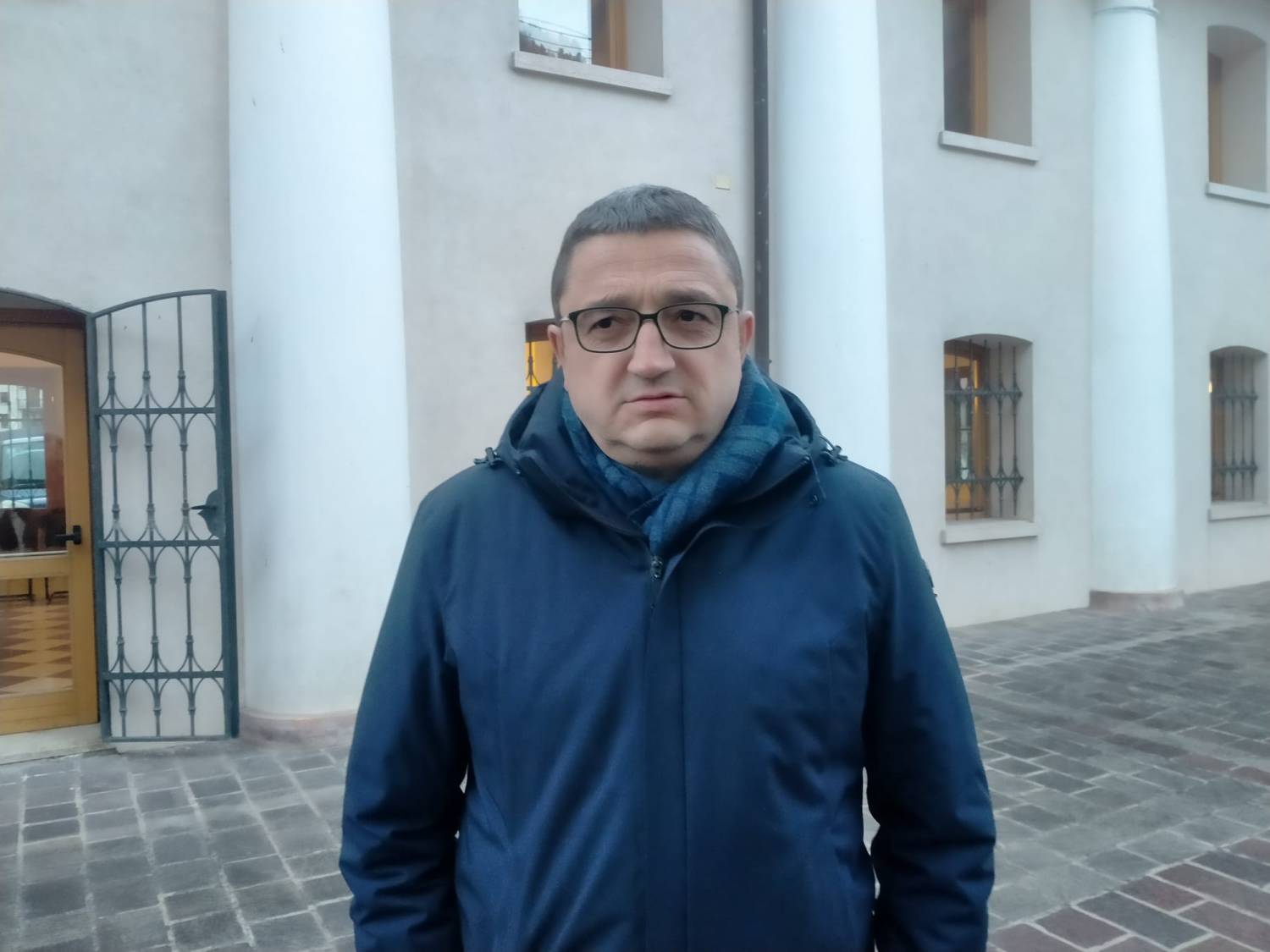 Il presidente della Provincia Autonoma di Trento Maurizio Fugatti